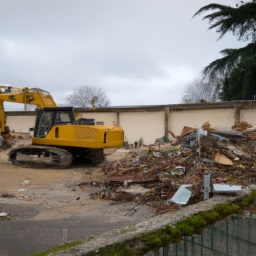 Terrassement de Terrain : nivellement et préparation du sol pour une construction solide Bron